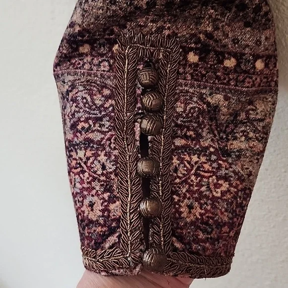 NWT Crop velvet jacket - Picture 3 of 4